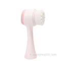 Brosse à visage de nettoyage en silicone doux brosse nettoyante pour le visage